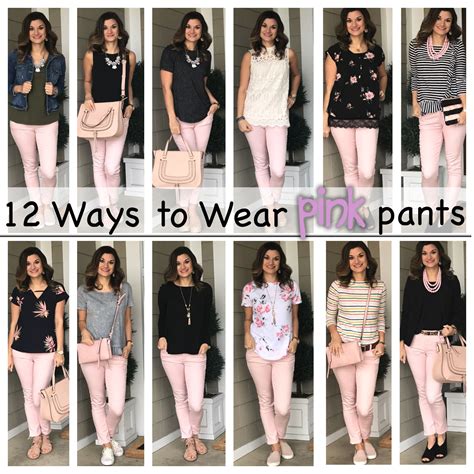 Matching Colors: How to Style Pink Shirts with Different Colored Pants